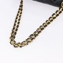 CHANEL Matelasse 28 Chain Hand Bag Lamb Skin Paris Limited Black Auth yk20684SAM-7
