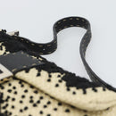 FENDI Celleria Flower Embroidery Straw Mamma Baguette 8BR101 Auth yk20689SM-7
