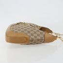 GUCCI GG Canvas Jackie Chain Shoulder Bag Beige Gold 001-4015 Auth yk20704SAV-3