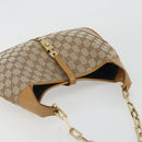GUCCI GG Canvas Jackie Chain Shoulder Bag Beige Gold 001-4015 Auth yk20704SAV-6