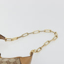 GUCCI GG Canvas Jackie Chain Shoulder Bag Beige Gold 001-4015 Auth yk20704SAV-8