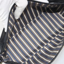 GUCCI GG Canvas Accessory Pouch Outlet Black Silver 257300 Auth yk20708SAV-17