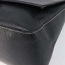 FENDI Mamma Baguette Shoulder Bag Leather Black Gold Auth yk20713M-15