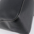 FENDI Mamma Baguette Shoulder Bag Leather Black Gold Auth yk20713M-18