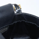 FENDI Mamma Baguette Shoulder Bag Leather Black Gold Auth yk20713M-10