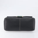FENDI Mamma Baguette Shoulder Bag Leather Black Gold Auth yk20713M-5