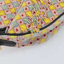 Christian Dior Saddle Bag Hand Bag beads Multicolor Gold Auth yk20714SAM-17
