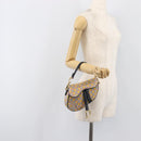 Christian Dior Saddle Bag Hand Bag beads Multicolor Gold Auth yk20714SAM-24
