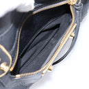 BALENCIAGA Metallic Edge Town Bag Leather 2way Black Gold 390149 Auth yk20715M-26