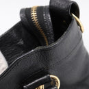 BALENCIAGA Metallic Edge Town Bag Leather 2way Black Gold 390149 Auth yk20715M-9