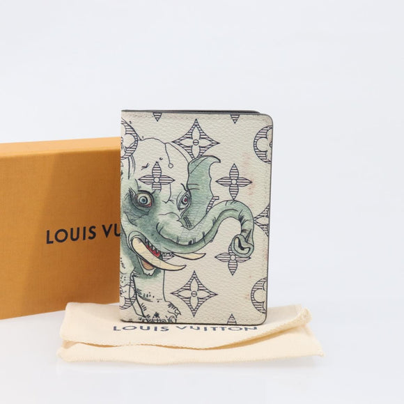 LOUIS VUITTON Monogram Savanna Organizer Dupoch Card Case M66935 Auth yk20716M