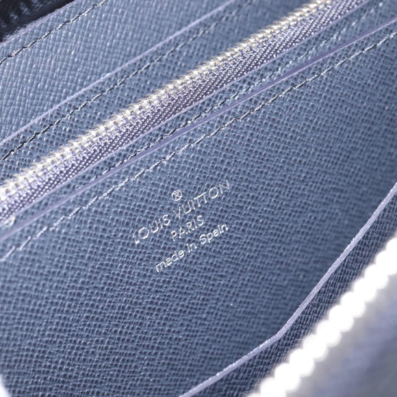 LOUIS VUITTON Monogram savanna Zippy XL Long Wallet Navy M66624 Auth yk20717SAM