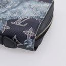 LOUIS VUITTON Monogram savanna Zippy XL Long Wallet Navy M66624 Auth yk20717SAM-14