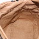FENDI Animal Pattern Mamma Baguette Bag Harako Leather Brown Auth yk20722SAM-24