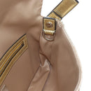 FENDI Mamma Baguette Shoulder Bag Sequin Leather Gold Tone Auth yk20723SM-25