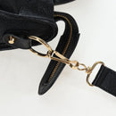BALENCIAGA Classic Edge City Bag Leather 2way Black Gold 432831 Auth yk20725SAM-9