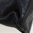 BALENCIAGA Classic Edge City Bag Leather 2way Black Gold 432831 Auth yk20725SAM-19