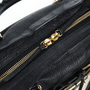 BALENCIAGA Classic Edge City Bag Leather 2way Black Gold 432831 Auth yk20725SAM-23