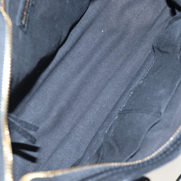 BALENCIAGA Classic Edge City Bag Leather 2way Black Gold 432831 Auth yk20725SAM