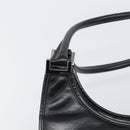 GUCCI Jackie Hand Bag Leather Black Silver 002 1067 Auth yk20730V-14
