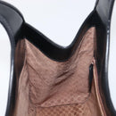 GUCCI Jackie Hand Bag Leather Black Silver 002 1067 Auth yk20730V-19