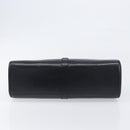 GUCCI Jackie Hand Bag Leather Black Silver 002 1067 Auth yk20730V-9