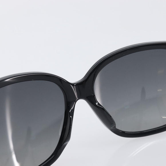 CHANEL Sunglasses metal Black CC Auth yk20732M