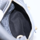 BALENCIAGA The Giant City Bag Embossed leather 2way Gray 281770 Auth yk20733SAM-27