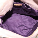 Miu Miu Hand Bag Leather 2way Pink Gold Auth yk20735M-11