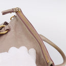 Miu Miu Hand Bag Leather 2way Pink Gold Auth yk20735M-6