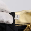 Miu Miu Matelasse Hand Bag Leather 2way Gold Auth yk20737SAM-11