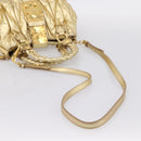 Miu Miu Matelasse Hand Bag Leather 2way Gold Auth yk20737SAM-8