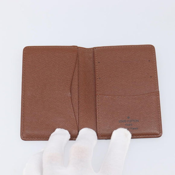 LOUIS VUITTON Monogram Organizer De Poch Card Case M61732 LV Auth yk20738M