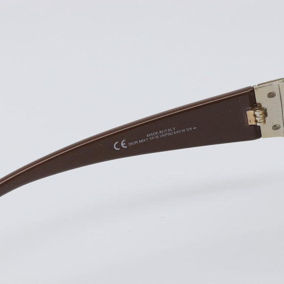 Christian Dior Sunglasses plastic Brown Auth yk20743M