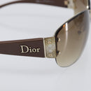 Christian Dior Sunglasses plastic Brown Auth yk20743M-7