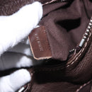 Chloe Paddington Hand Bag Leather Brown Gold Silver Auth yk20745SAM-12