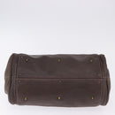 Chloe Paddington Hand Bag Leather Brown Gold Silver Auth yk20745SAM-5