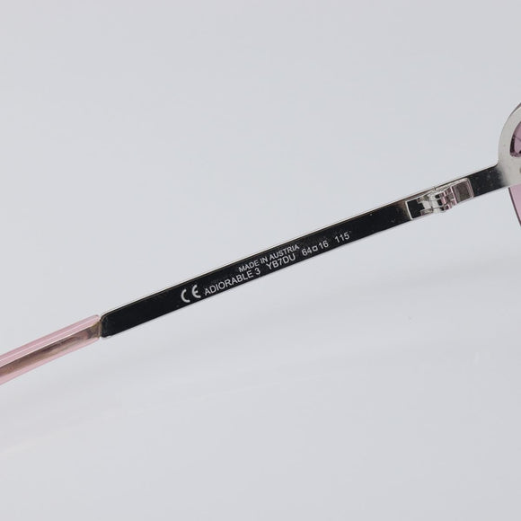 Christian Dior Sunglasses metal Pink Auth yk20747M