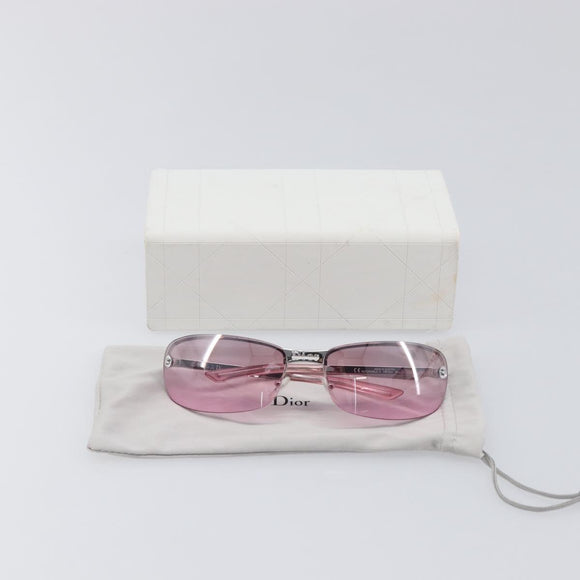 Christian Dior Sunglasses metal Pink Auth yk20747M