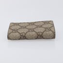 GUCCI GG Supreme Key Case PVC Beige 124611 Auth yk20748A-5