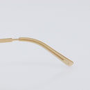 CHANEL Sunglasses metal Gold CC Auth yk20750M-12