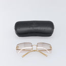 CHANEL Sunglasses metal Gold CC Auth yk20750M-18