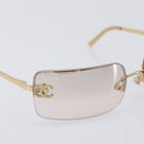 CHANEL Sunglasses metal Gold CC Auth yk20750M-6