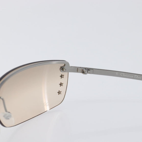 Christian Dior Sunglasses metal Brown Auth yk20755M