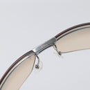 Christian Dior Sunglasses metal Brown Auth yk20755M-13