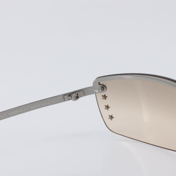 Christian Dior Sunglasses metal Brown Auth yk20755M