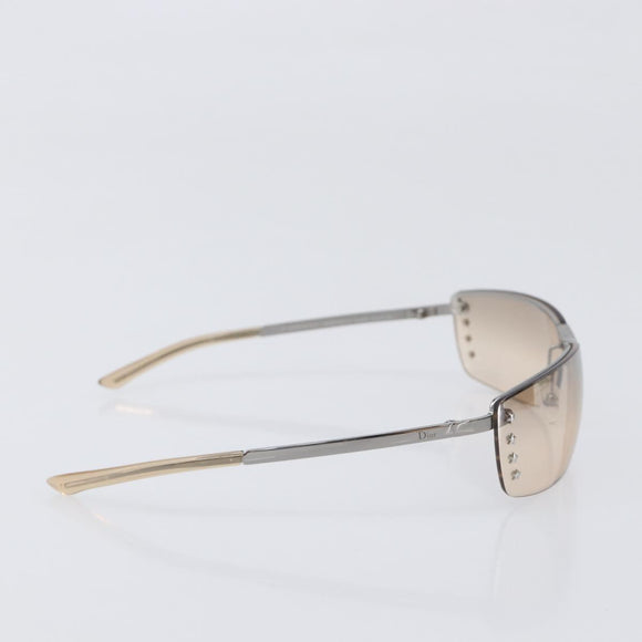 Christian Dior Sunglasses metal Brown Auth yk20755M