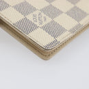 LOUIS VUITTON Damier Azur Agenda PM Day Planner Cover R20706 LV Auth yk20758A-16