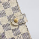LOUIS VUITTON Damier Azur Agenda PM Day Planner Cover R20706 LV Auth yk20758A-17