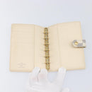 LOUIS VUITTON Damier Azur Agenda PM Day Planner Cover R20706 LV Auth yk20758A-8